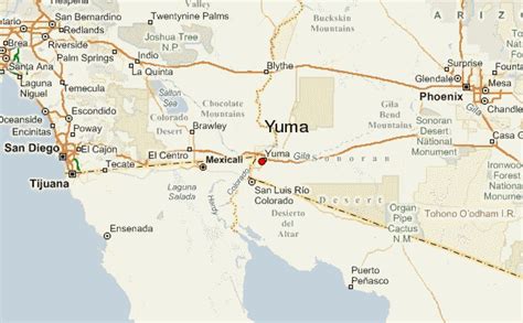 distance to yuma az