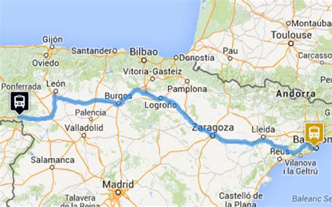 distancia entre madrid y puebla de sanabria