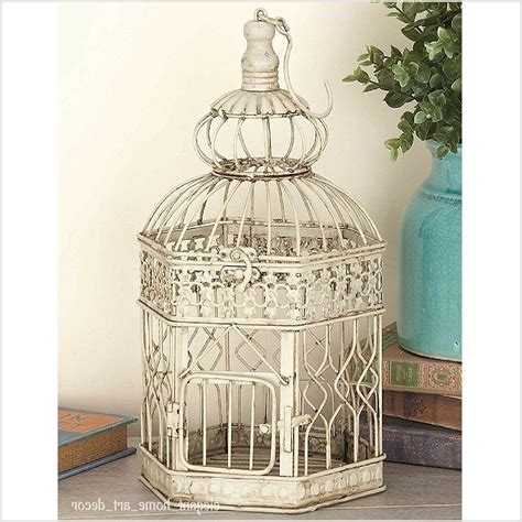 Distressed Decorative Metal Bird Cages