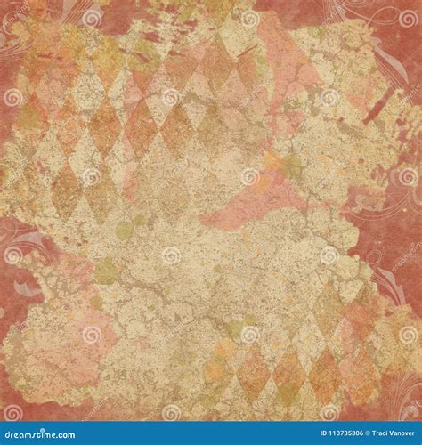 Distressed Harlequin Background