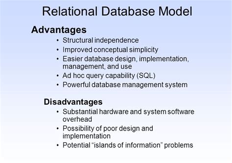 distributed database management system advantages and disadvantages