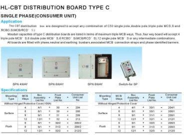 Distribution Board Type C