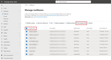 Distribution List Recipient Limit