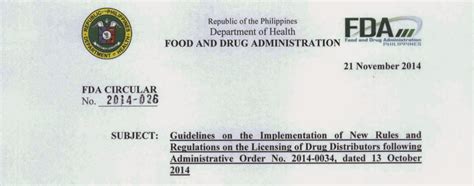 Distributor Requirements Fda
