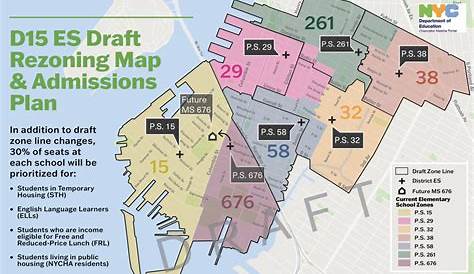 Rezoning and Admissions Changes Coming to District 15