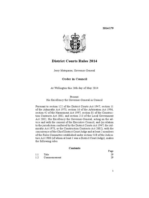 district court rules 2014