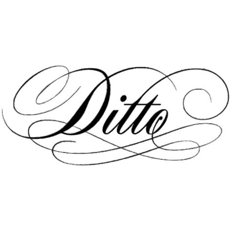 ditto font new jeans