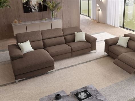 Divano Con Chaise Longue Poltrone Sof