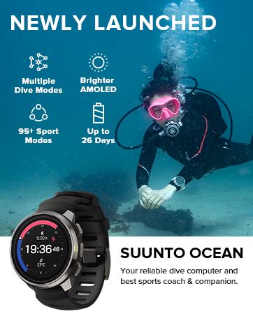 Dive Computer Watch With Bluetooth