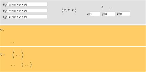 Divergence Calculator