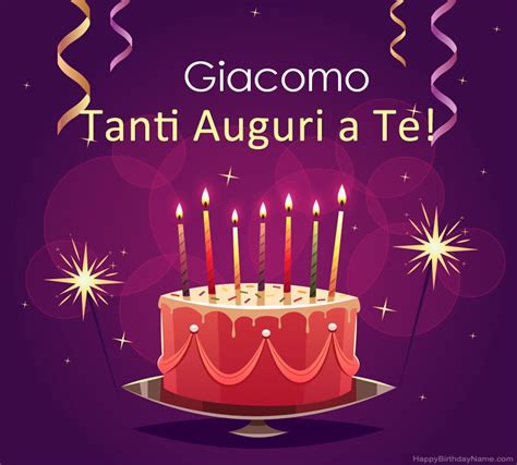 divertente auguri giacomo buon compleanno