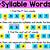 divide syllables worksheet