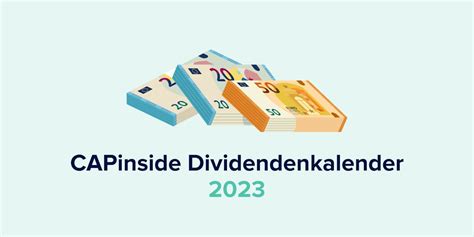dividende v 2023 historie