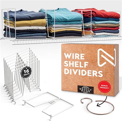 Dividers For Wire Shelf