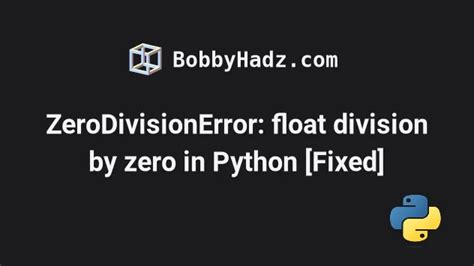 Dividing By Zero Float C