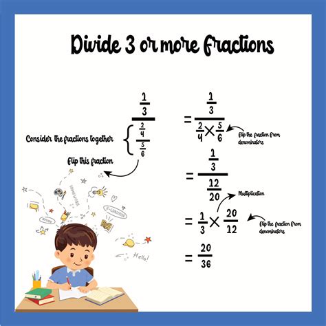 Dividing Fractions With Different Denominators