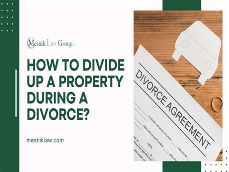 Dividing Property Divorce
