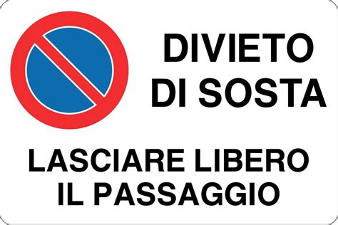 divieto di sosta multa