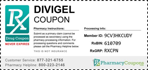 Divigel Coupon: Get Your Discount Now