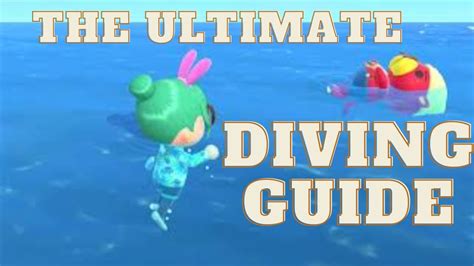Diving Animal Crossing May