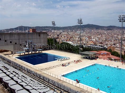 Diving Board In Barcelona