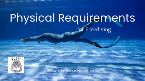 Diving Body Requirements