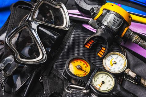 diving gear preparation