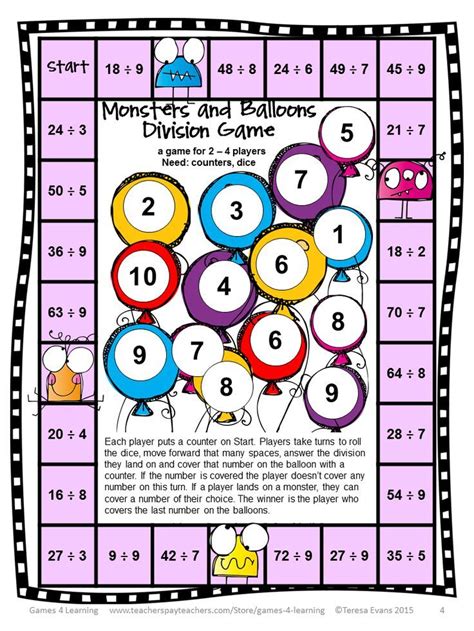 division board games free printable Board Game