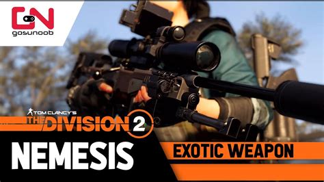 Division 2 How To Get Exotic Sniper Rifle 
