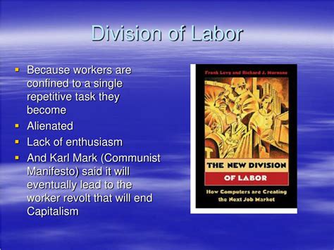 division of labor definition ap world history