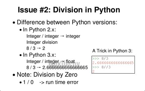 Division Sign Python