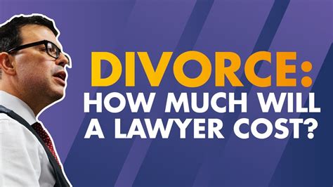 divorce lawyer costs average
