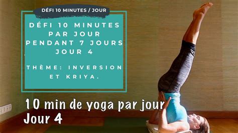 dix minutes de yoga