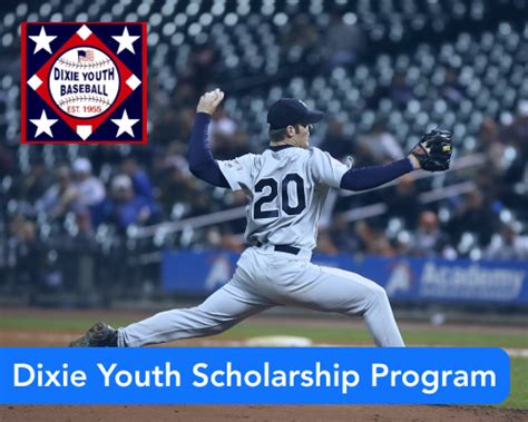 55 Dixie Youth Baseball Scholarship 2023