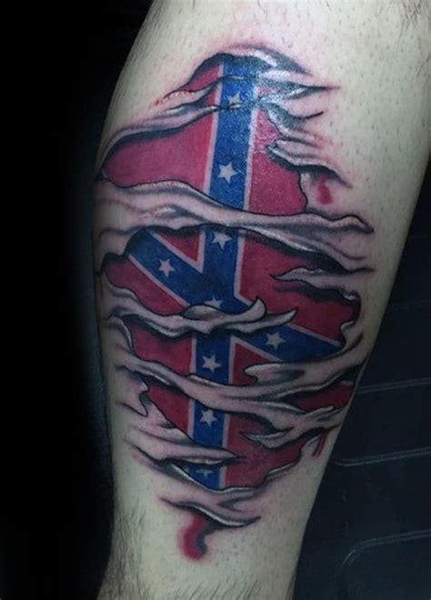 Dixie Flag Tattoo Designs