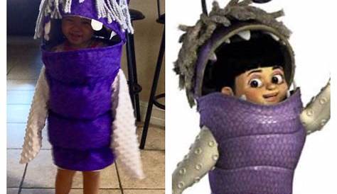 DIY Boo Costume from Monsters Inc - DIY Inspired - DIY Inspired