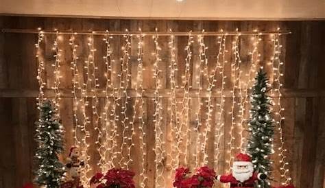 Diy Christmas Backdrop Decorations 20+ Ideas
