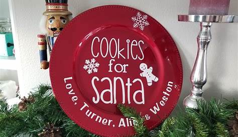 DIY Santa Cookie Plate | Sew Simple Home
