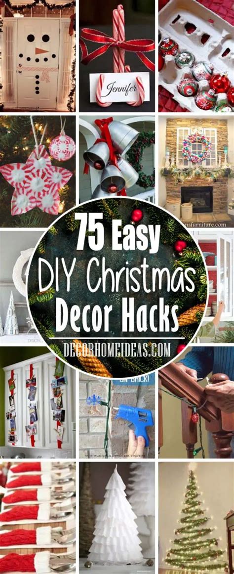 50 Cheap and Easy DIY Christmas Decor Hacks You Wouldn't Want To Miss