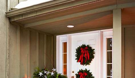 35 DIY Front Porch Christmas Tree Ideas On a Budget