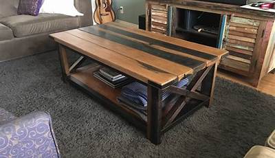 Diy Coffee Table And Chair