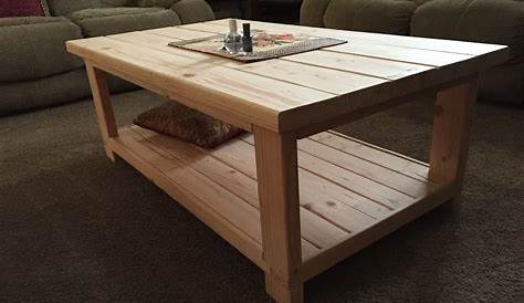 Diy Coffee Table And End Tables Plans