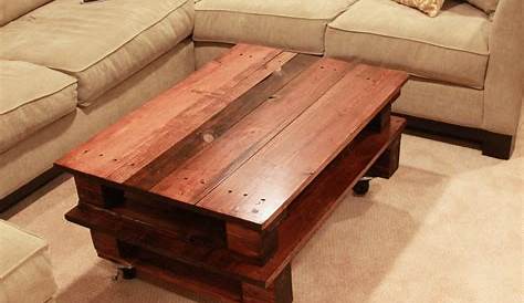 Diy Coffee Table Easy How To Build