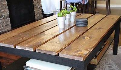 Diy Coffee Table Easy Ikea Hacks