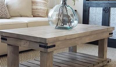 Diy Coffee Table For Beginners
