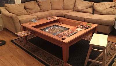 Diy Coffee Table For Games