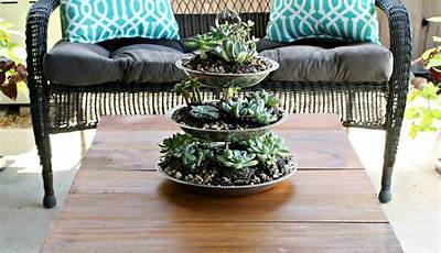 Diy Coffee Table For Outdoors
