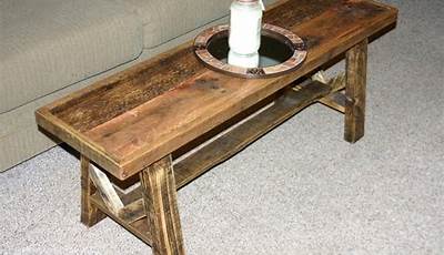 Diy Coffee Table Narrow