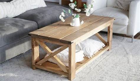 Diy Coffee Table With Stools