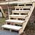 diy concrete stairs with 2x12 lumber